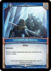 Father's Betrayal
