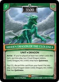 Hidden Dragon of the Cloudsea