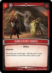 Imbued by Ashes