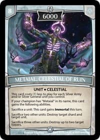 Metaial, Celestial of Ruin