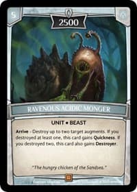Ravenous Acidic Monger