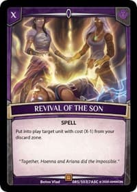 Revival of the Son