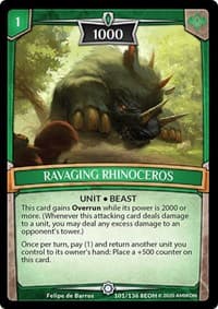 Ravaging Rhinoceros