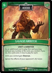 Savage Arbiter