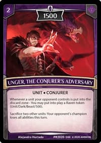 Unger, the Conjurer's Adversary
