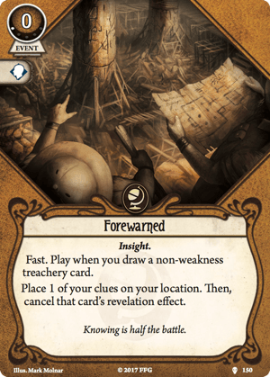 Forewarned