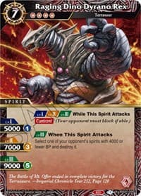 Raging Dino Dyrano Rex