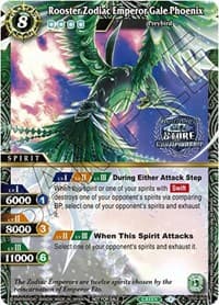 Rooster Zodiac Emperor Gale Phoenix (Championship Card Set 2023 Vol. 2)