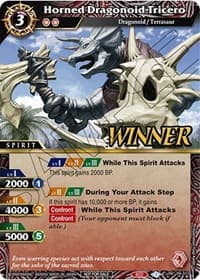 Horned Dragonoid Tricero (Winner)