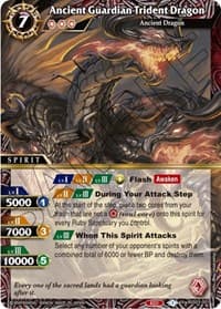Ancient Guardian Trident Dragon
