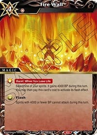 Fire Wall (Sealed Event Promotion Pack)
