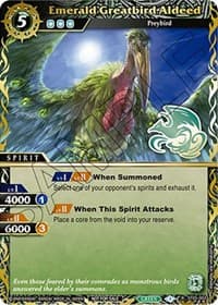 Emerald Greatbird Aldeed (Finalist Card Set Vol. 3)