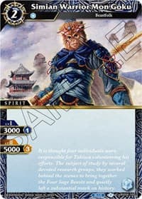 Simian Warrior Mon Goku