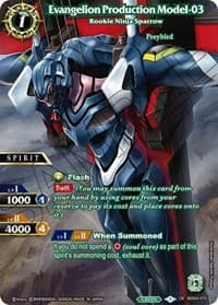 Evangelion Production Model-03 - Rookie Ninja Sparrow
