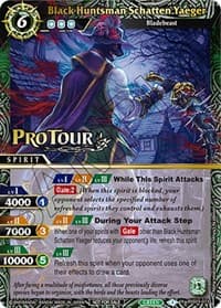 Black Huntsman Schatten Yaeger (X Rare Special Pack Vol. 3)