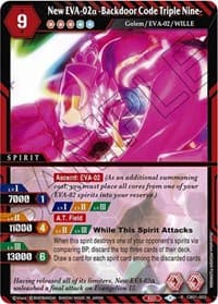 New EVA-02a -Backdoor Code Triple Nine-