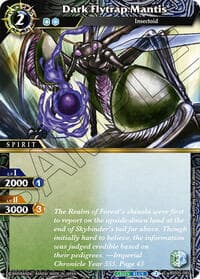 Dark Flytrap Mantis