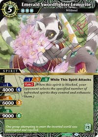 Emerald Swordfighter Lemurite