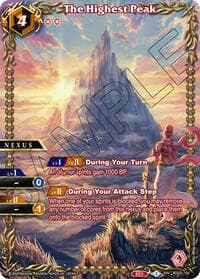 The Highest Peak (Box Topper)