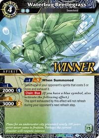 Waterbug Beetlegrass (Store Tournament & Sealed Deck Pack Vol.1 -Winner-)