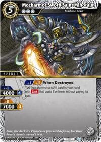 Mecharmor Sword Saint Minotaur