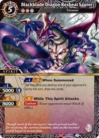 Blackblade Dragon Rexbeat Saurer (Store Tournament & Sealed Deck Pack Vol.2)