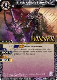 Black Knight Schwart (Store Tournament & Sealed Deck Pack Vol.2 -Winner-)