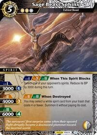 Sage Beast Sphinx (Store Tournament & Sealed Deck Pack Vol.2)