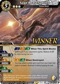 Sage Beast Sphinx (Store Tournament & Sealed Deck Pack Vol.2 -Winner-)