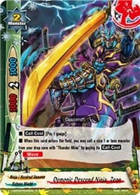 Demonic Descend Ninja, Zeon