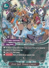 Great Spell, Demon's Concert