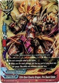 Fifth Omni Cavalry Dragon, Fire Sword Doble