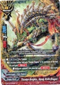 Thunder Knights, Hardy Knife Dragon
