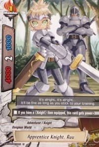 Apprentice Knight, Ruu