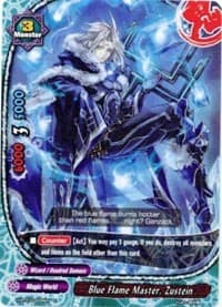 Blue Flame Master, Zustein