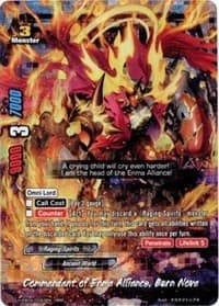 Commandant of Enma Alliance, Burn Nova