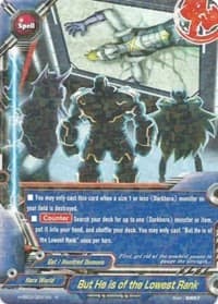 But He is of the Lowest Rank
