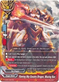 Flaming Sky Cavalry Dragon, Blazing Sun