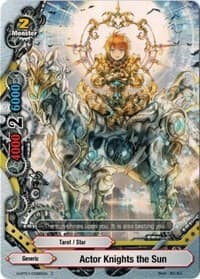 Actor Knights the Sun