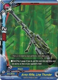 Army Rifle, Line Thunder