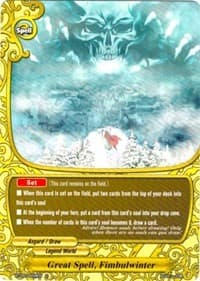 Great Spell, Fimbulwinter
