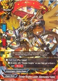 Thunder Knights Leader, Kommandeur Fahne