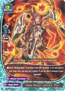 Flame Master, Ganzack "Dva"
