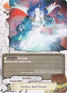 Cecilia's Spell Disarm