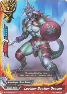 Leather Buckler Dragon
