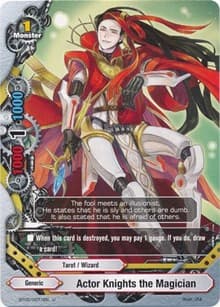 Actor Knights the Magician