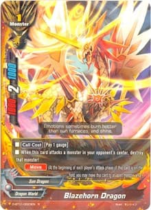 Blazehorn Dragon