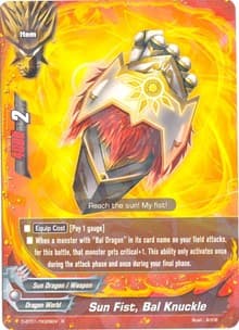 Sun Fist, Bal Knuckle