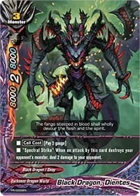Black Dragon, Dientes