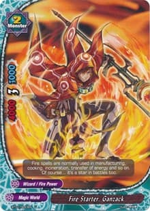 Fire Starter, Ganzack